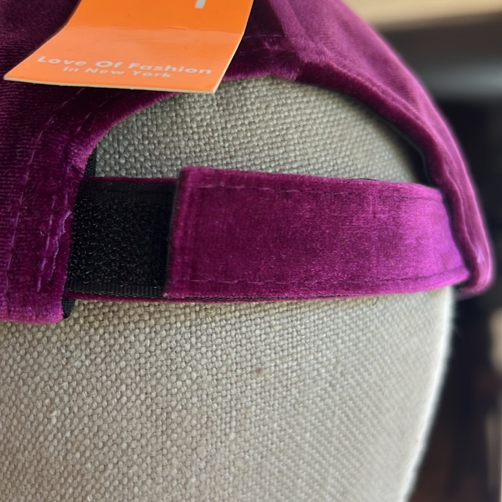 Velvet baseball hat - Picture 4 of 7